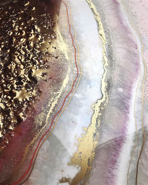 Geode Art , Resin art | Искусство из смолы, Металлические обои, Смола