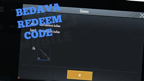 Yenİ Redeem Code Bedava Sİlah Desenİ Pubg Mobİle Redeem Code Nasil Alinir Bedava Redeem Code