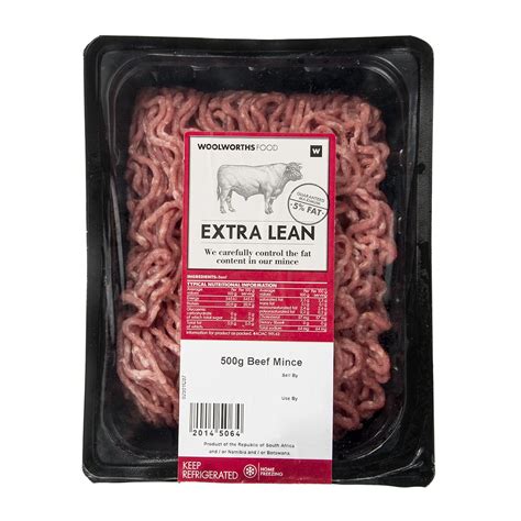 Extra Lean Beef Mince 500 G Za