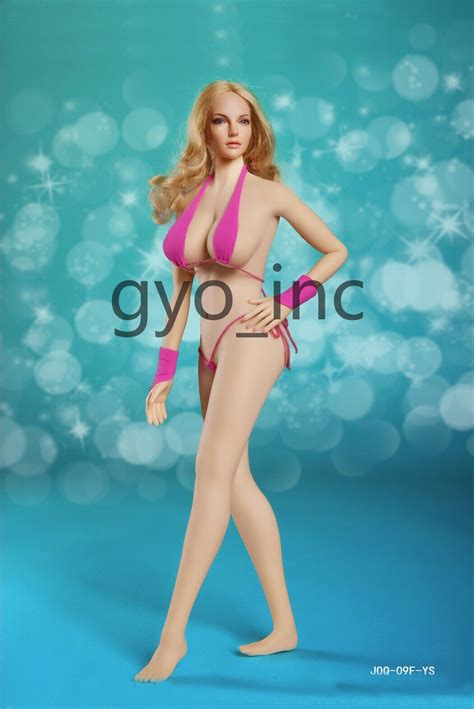Jiaou Doll Seamless Xxl Max Bust Female Body Figure For Phicen Hot Toys Ebay