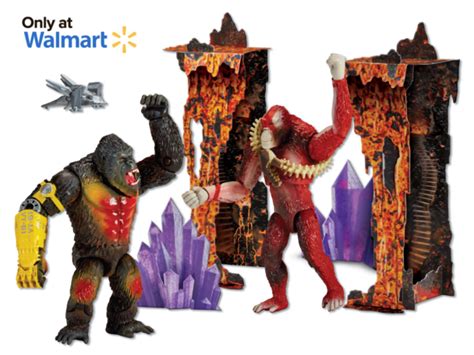 Kong Vs Skar King 2 Pack W Diorama ‐ Playmates Toys