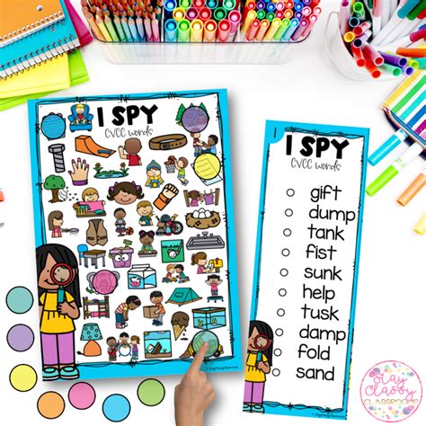 I Spy Decodable Phonics Bundle Stay Classy Classrooms