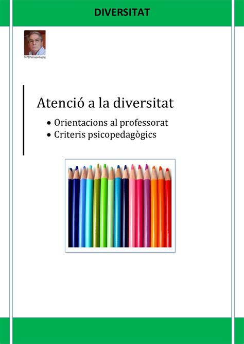 Calam O Atenci A La Diversitat