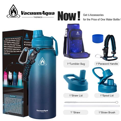 Vacuum Aqua Insulated Tumbler Hot And Cold Stainless Steel Oz Oz