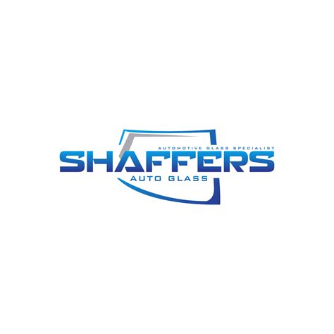 Modern Bold Logo Design For Shaffers Auto Glass Automotive Glass