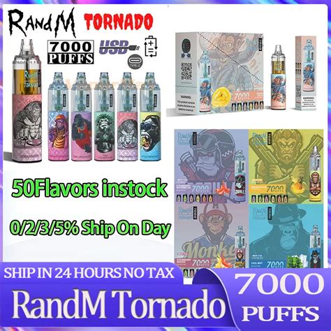 Original Randm Tornado 7000 Puff Disposable Vape Pen Electronic