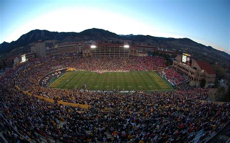 university  colorado stadium panorama wallpaper wallpaperscom