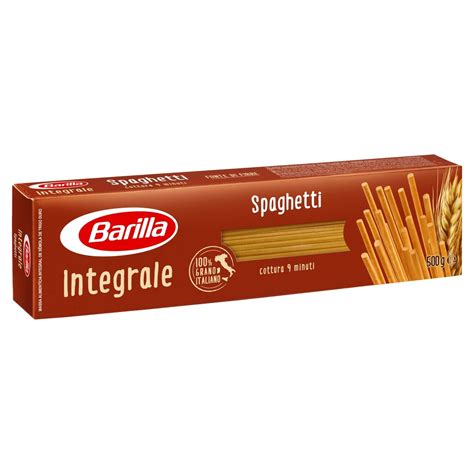 Macarrão de Sêmola de Trigo Grano Duro Integral Spaghetti 5 Barilla