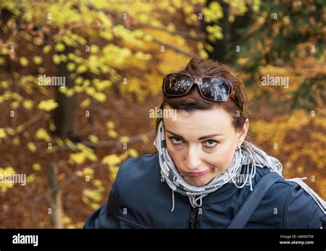 Crazy Brunette Hi Res Stock Photography And Images Alamy
