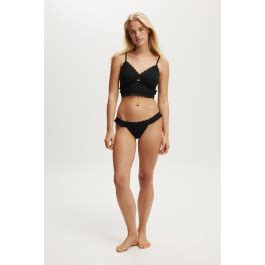 Quần Lót Nữ Organic Cotton Ruffle Bikini Brief COTTON ON tại ACFC