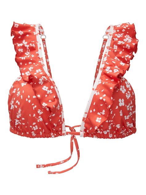 Eberjey Giovanna Grayson Ruffle Bikini Top Banana Republic