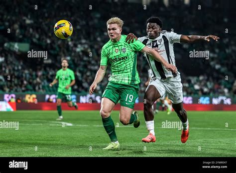 Lisbon, Portugal, November 22nd, 2024: Conrad Harder (19 Sporting CP