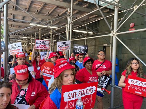 Mount Sinai Eye And Ear Nurses Rally For Layoff Plan As Beth Israel