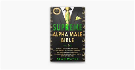 ‎supreme Alpha Male Bible The 1ne Empath And Psychic Abilities Power