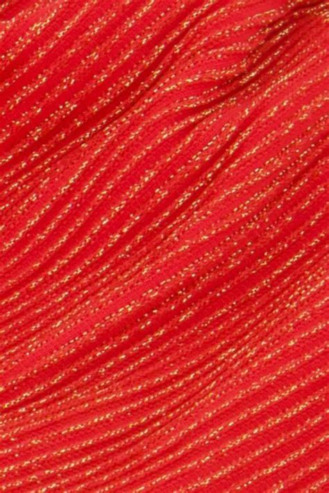Rood Bikini Broekje Met Bloemetjes Structuur My Jewellery