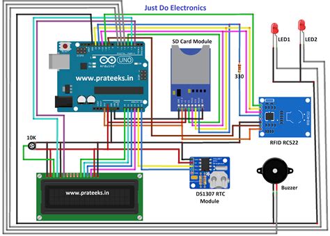 Electrical Circuit Diagram Of Rfid