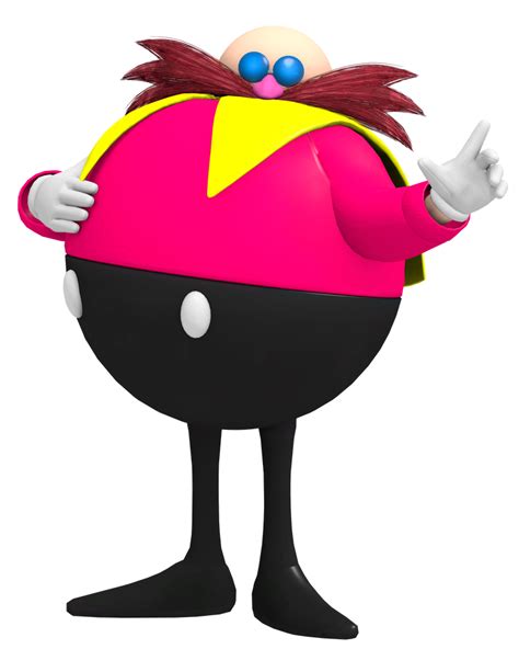 Classic Eggman Render By Bandicootbrawl96 On Deviantart