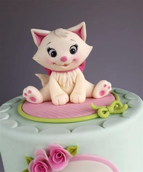 Kitten Cake Cat Cake Fondant Cat