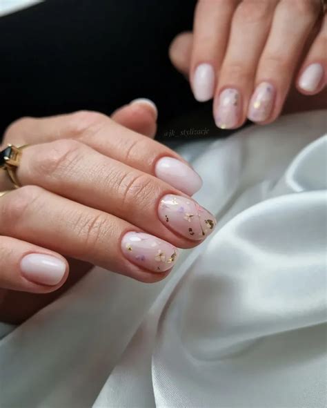 Nude Nails Ideas 2025 Cute Short Long Almond Designs With Glitter French Work Ready Looks