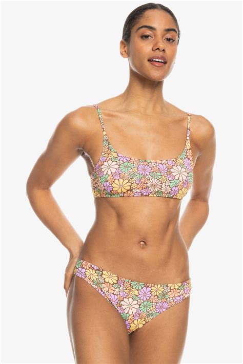 Bikini Roxy Mujer Bikini De Playa Mujer Bikini Estampado Mujer Bikini Roxy Estampado