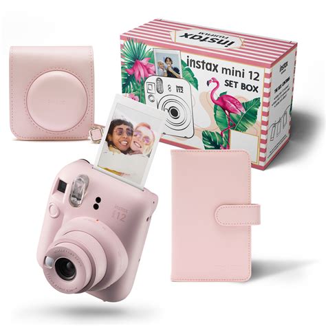 Instax FUJIFILM Zestaw Aparat Do Fotografii Natychmiastowej Mini 12