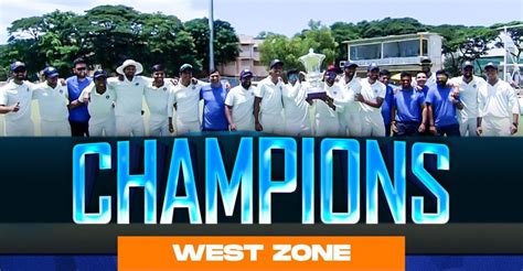 West Zone Annex Duleep Trophy With 294 Run Win Over South