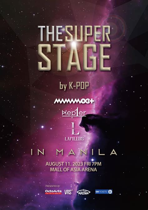 The Stage Is Set For The Super Stage By K Pop In Manila Metro Style