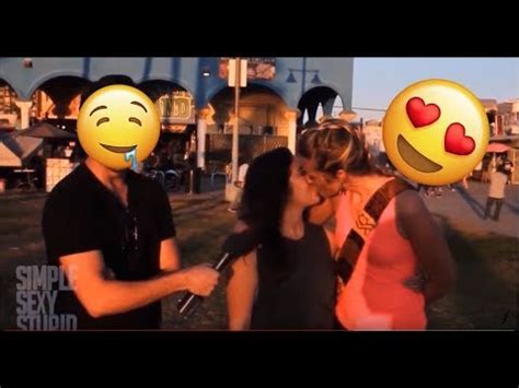 Kissing Prank Lesbian Edition YouTube