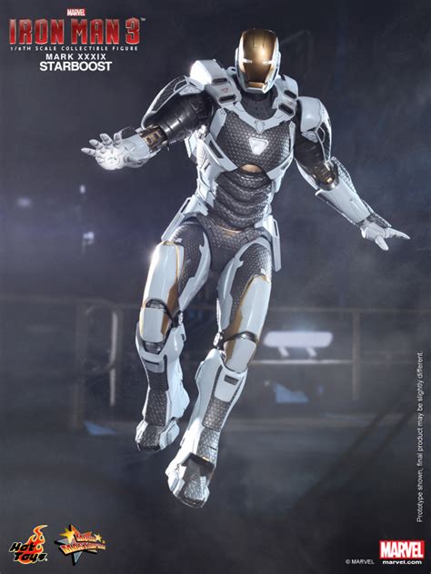 Hot Toys MMS 鋼鐵人 鋼鐵人馬克 亞軌道裝甲Starboost Mark XXXIX 官圖釋出 超級英熊