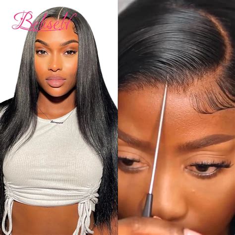 Skinlike Real Hd Lace Front Wigs Human Hair X Lace Closure Wig