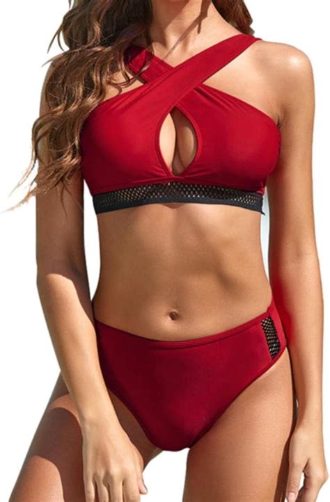 Amazon Co Jp Sabwery Bikini Women S Swimsuit Sexy Women S Swimsuit Bikini Sexy Separate