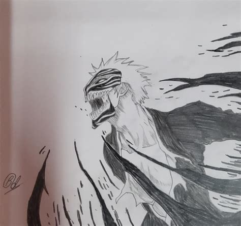 How To Draw Ichigo Kurosaki Bankai