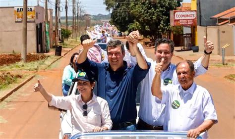 Em Nova Alvorada Do Sul Riedel é Recebido Com Uma Grande Carreata