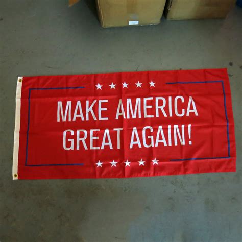 Trump 2x4 Foot Flag 2016 Make America Great Again Donald For President