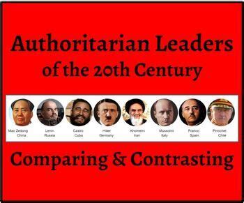 Authoritarian Leaders of the 20th century: Online Simulation | TPT