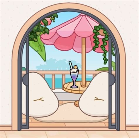 Идея для балкона с зеркальным декором