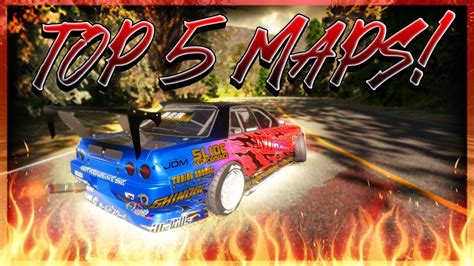 Top 5 Drift Maps In CarX Drift Racing Online YouTube