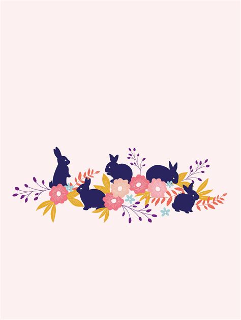 Bunny desktop, tablet and phone wallpaper – Make and Tell