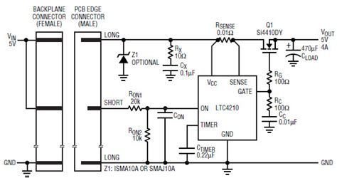 LTC4210 0903 Mag Reference Design Hot Swap Controller Arrow