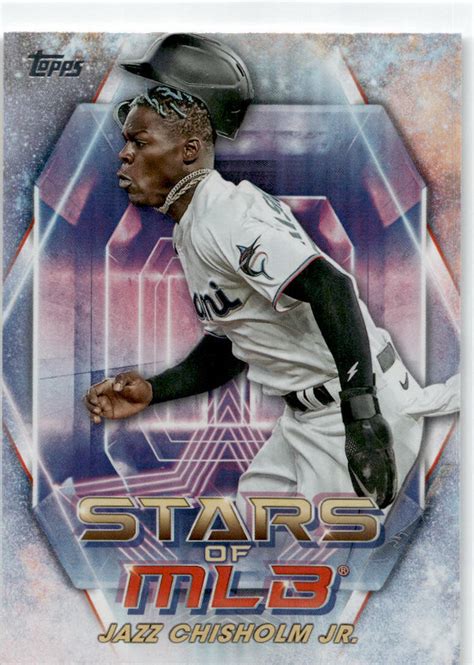 Topps Jazz Chisholm Jr Smlb Stars Of Mlb Ebay