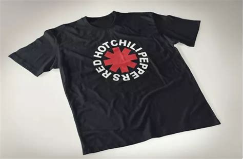 Camiseta Tradicional Banda De Rock Red Hot Chili Peppers Parcelamento Sem Juros