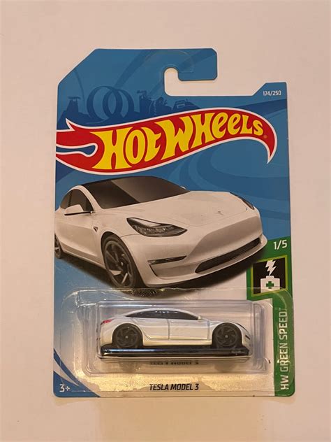Tesla Model Hot Wheels Hobbies Toys Toys Games On Carousell
