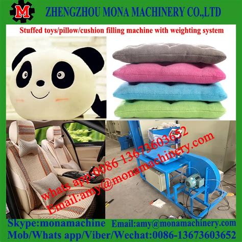 New Automatic Plush Toy Teddy Bear Stuffing Machine Portable Teddy Bear