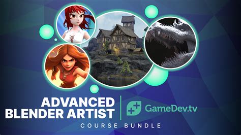 Advanced Blender Artist Bundle Gamedev Tv