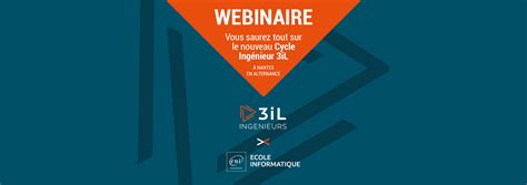 Webinaire Tout savoir sur le nouveau Cycle Ingénieur 3iL en alternance