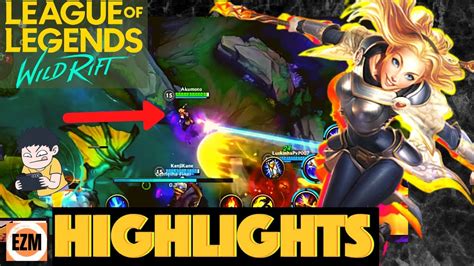 Wild Rift Lux Best Gameplay Highlights Compilation League Of Legends Alpha Youtube