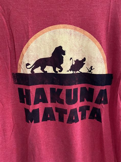 Disney S Lion King Hakuna Matata T Shirt Simba Timo Gem