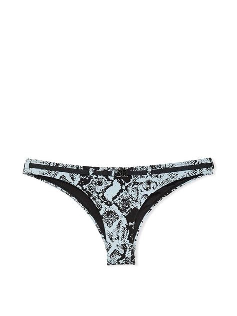 Wild Wanderer Kemerli Brazilian Bikini Alti Mavi Yilan VS26433641 Victoria S Secret Swim