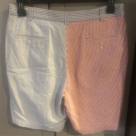 Brooks Brothers Seersucker Multi Colored Shorts Size Gem