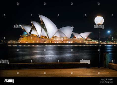 Sydney Opera House at night Stock Photo - Alamy